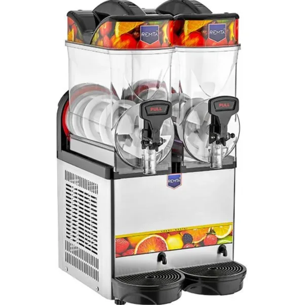 Remta 24 Litre 2'li İce Slush Soğuk İçecek Makinesi ST26