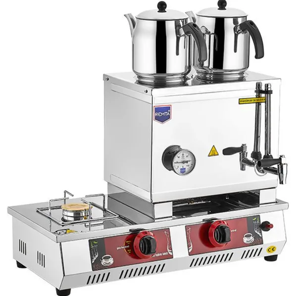 Remta 30 Model 2 Demlikli Gazlı (CE) Çay Ocağı 24 Litre N11