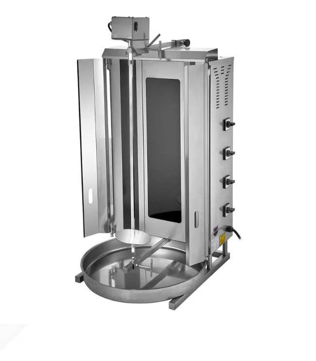 REMTA 3'lü Elektrikli Üstten Motorlu Döner Ocağı SD14