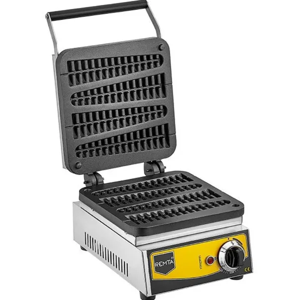 Remta 4'lü Çubuk Model Tekli Waffle Makinesi W16