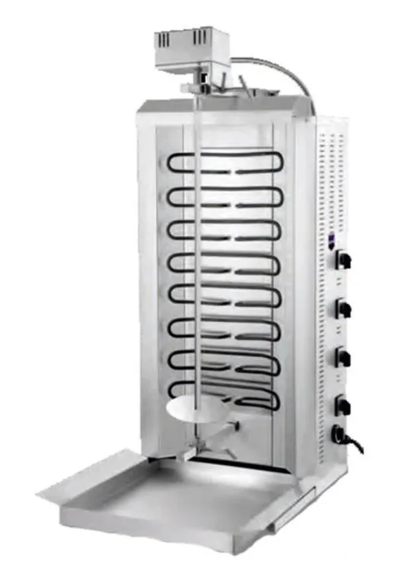 REMTA 4'lü Oval Camlı Elektrikli Üstten Motorlu Döner Ocağı SD24