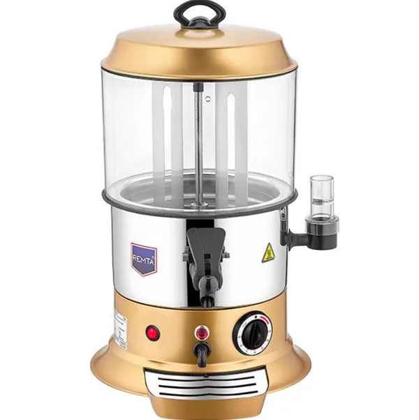 Remta 5 Litre Sahlep ve Sıcak Çikolata Isıtıcı Gold CS9