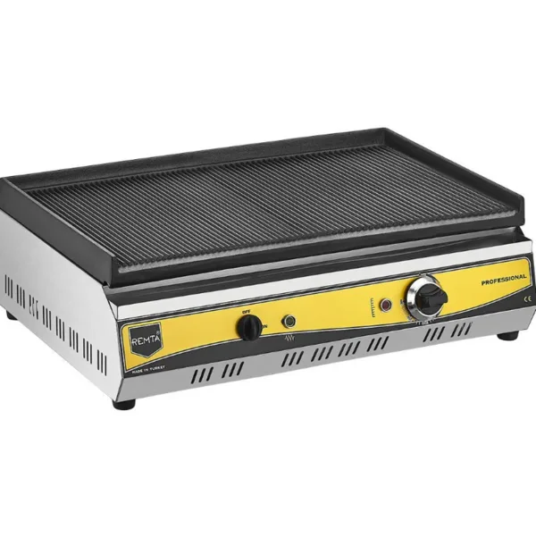 Remta 70 Cm Tam Oluklu Döküm Izgara Elektrikli 65x38 Cm RS95