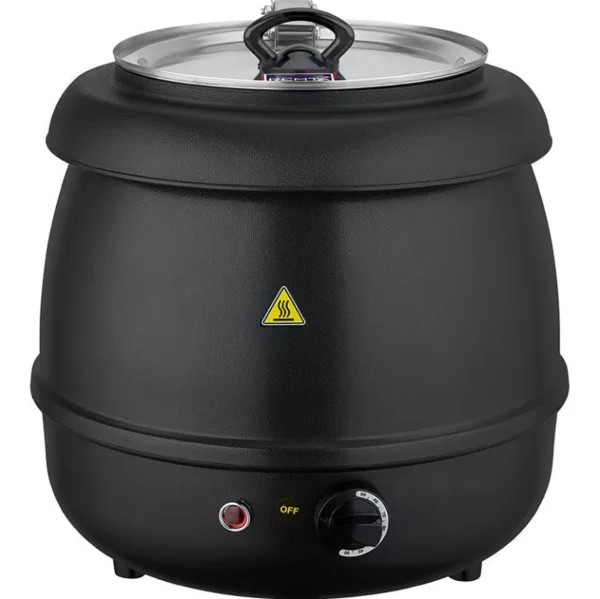 Remta Elegance 9 Litre Çorba Isıtıcı Siyah CB10