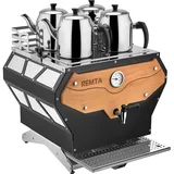 Remta Jumbo 4 Demlikli Çay Makinesi Pro Serisi 32 Litre DE24 - 1