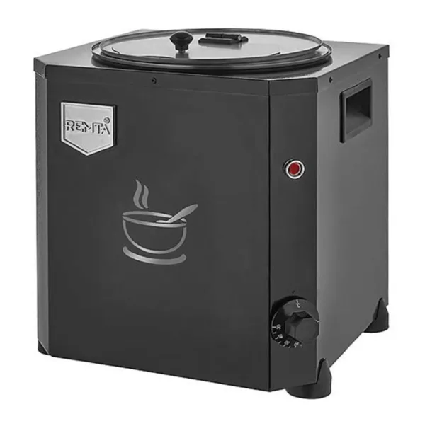 Remta Jumbo 9 Litre Çorba Isıtıcı Siyah CB18