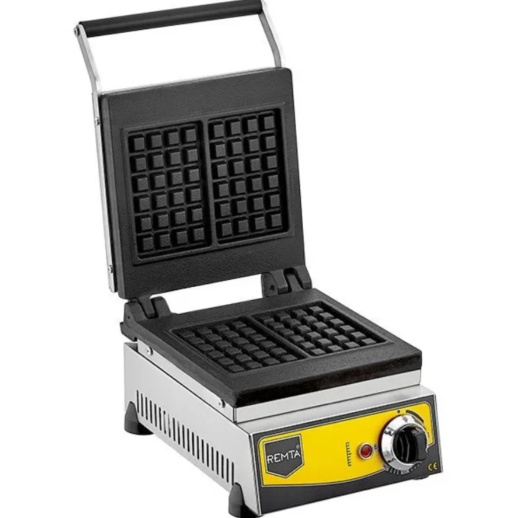 Remta Kare Model Tekli Waffle Makinesi Elektrikli W10