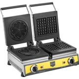 Remta Kare ve Çiçek Model Çiftli Waffle Makinesi 16 cm Çaplı W20 - 1