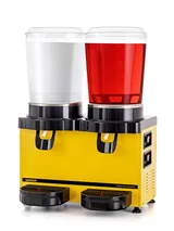 Samixir 10+10 Litre Panaromik Twin Karıştırıcılı Soğuk İçecek Dispenseri Analog MM20.AY - 1