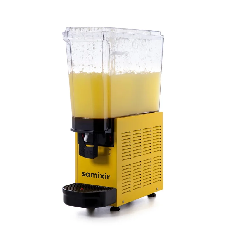 Samixir Klasik Mono Soğuk İçecek Dispenseri Fıskiyeli 20 Litre Sarı 20.SY