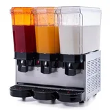 Samixir Klasik Triple Karıştırıcılı ve Fıskiyeli Soğuk İçecek Dispenseri 20+20+20 Lt Inox 60.SSMI - 1