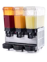 Samixir Klasik Soğuk İçecek Dispenseri 20+20+20 Lt Fıskiyeli Inox 60.SSSI - 1
