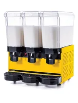 Samixir Klasik Triple Soğuk İçecek Dispenseri Karıştırıcılı 20+20+20 Litre Sarı 60.MMMY - 1