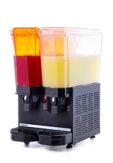 Samixir Klasik Twin Soğuk İçecek Dispenseri Fıskiyeli 20+20 Litre Siyah 40.SSB - 1