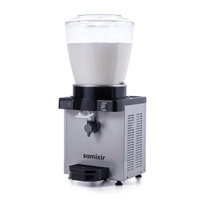 Samixir Panaromik Dijital Köpüklü Ayran Makinesi 22 Litre Inox KAM22.DI