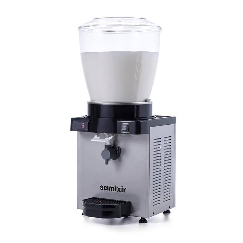 Samixir Panaromik Dijital Köpüklü Ayran Makinesi 22 Litre Inox KAM22.DI