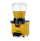 Samixir Panaromik Analog Soğuk İçecek Dispenseri Fıskiyeli 22 Litre Sarı S22.AY - 1