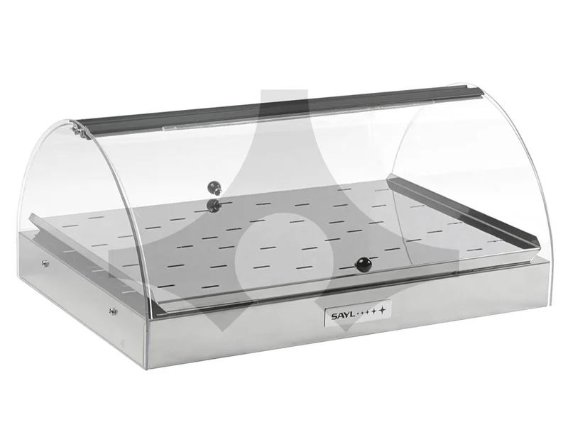 Sayl Self Servis Sahara Sıcak Teşhir Dolabı Tepsisiz Ledsiz 50x35x23 Cm SHM