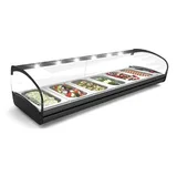 Sayl Shark Bano Maria Sıcak Teşhir Dolabı 6 GN 1/3 Kapasiteli Ledli 119x39x27 cm CK6L - 1