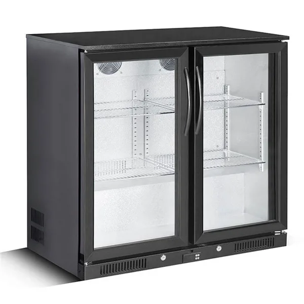 Senox Bar Altı Şişe Soğutucu 2 Kapılı 90x50x85 cm BBC-250