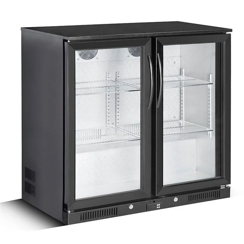 Senox Bar Altı Şişe Soğutucu 2 Kapılı 90x50x85 cm BBC-250