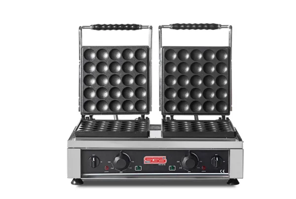 SGS Bubble Çift Kapaklı Elektrikli Waffle Makinesi WO-25DE