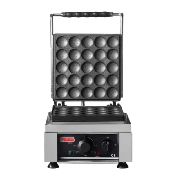 SGS Bubble Tek Kapaklı Elektrikli Waffle Makinesi WO-25E