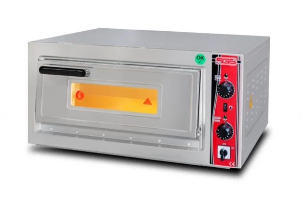 SGS Elektrikli 4 Adet 25 cm Pizza Kapasiteli Pizza Fırını PO-5050E