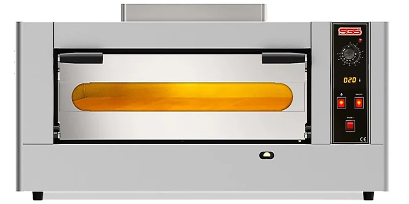 SGS Gazlı 9 Adet 30 cm Pizza Kapasiteli Pizza Fırını PO-9G
