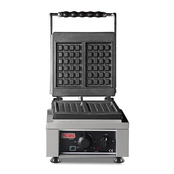 SGS Kare Model Tek Kapaklı Elektrikli Waffle Makinesi WK-25E