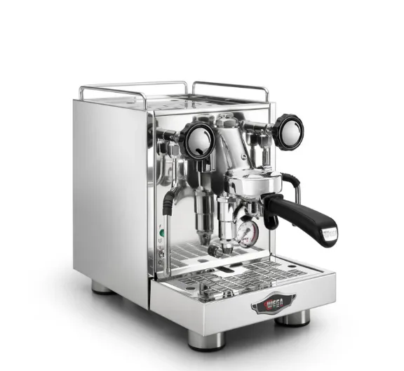 Stainless Steel Tek Gruplu Pistonlu Espresso Kahve Makinesi Stainless Steel