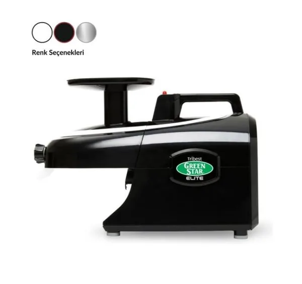 Tribest Meyve Ve Sebze Sıkacağı Soğuk Sıkım Greenstar Elite GSE-5010-F-Siyah