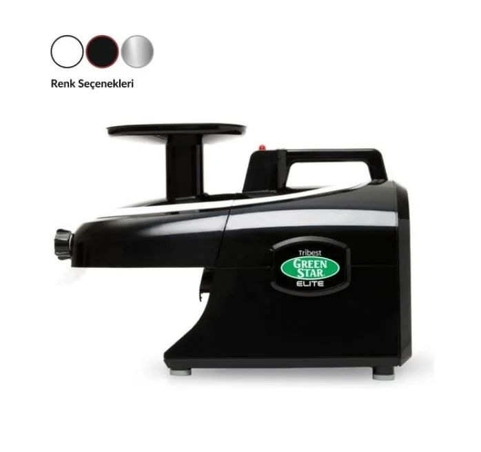 Tribest Meyve Ve Sebze Sıkacağı Soğuk Sıkım Greenstar Elite GSE-5010-F-Siyah