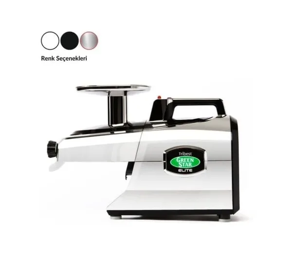 Tribest Soğuk Sıkım Meyve Ve Sebze Sıkacağı Greenstar Elite GSE-5050-F-Krom