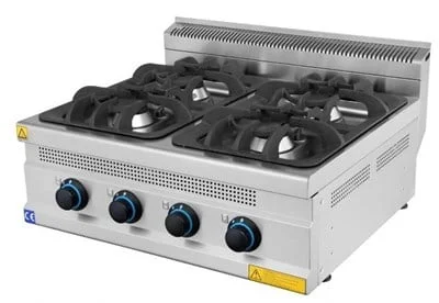 Turhan Çelik 4 lü Set Üstü Ocak Gazlı 60x60x30 cm TC.6OCG600