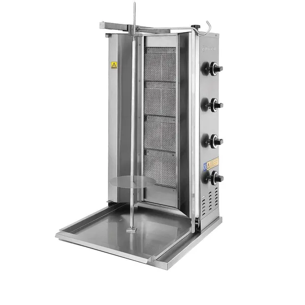 Turhan Çelik 4 Lü Sabit Döner Ocağı Gazlı TC.DNG200