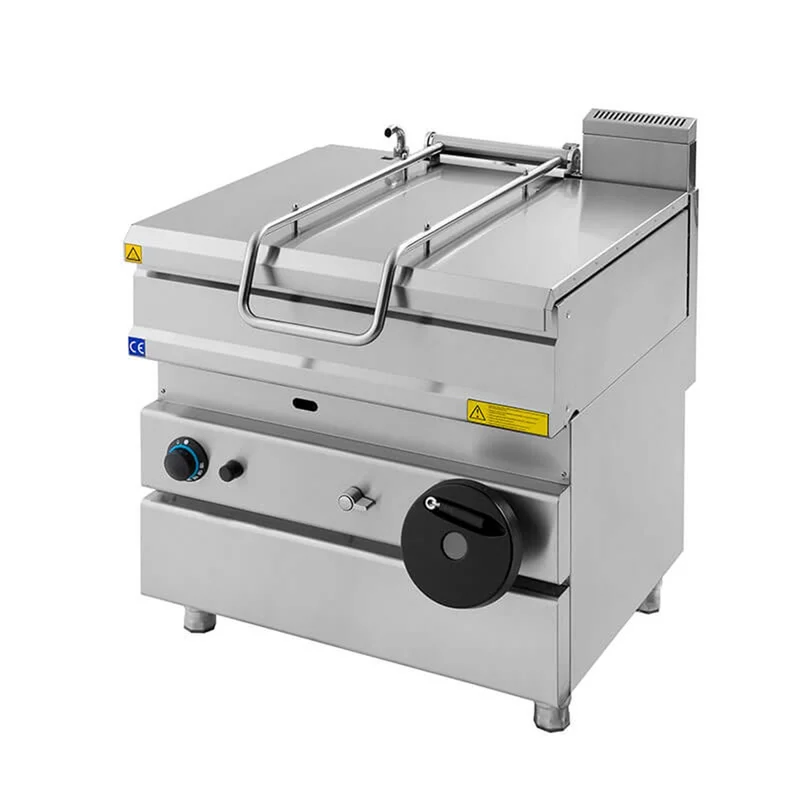 Turhan Çelik Elektrikli Devrilir Tava 50 Litre 80x70x85 cm TC.7DTE800