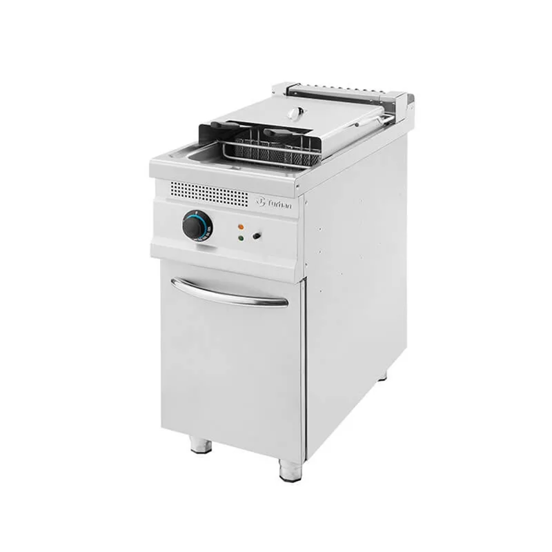 Turhan Çelik Elektrikli Fritöz 24 Litre Tekli 40x93x85 cm TC.9FE400