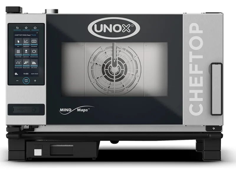 Unox Elektrikli Combi Fırın Dijital Cheftop Plus 3 GN 1/1 Kapasiteli XEVC-0311-EPRM
