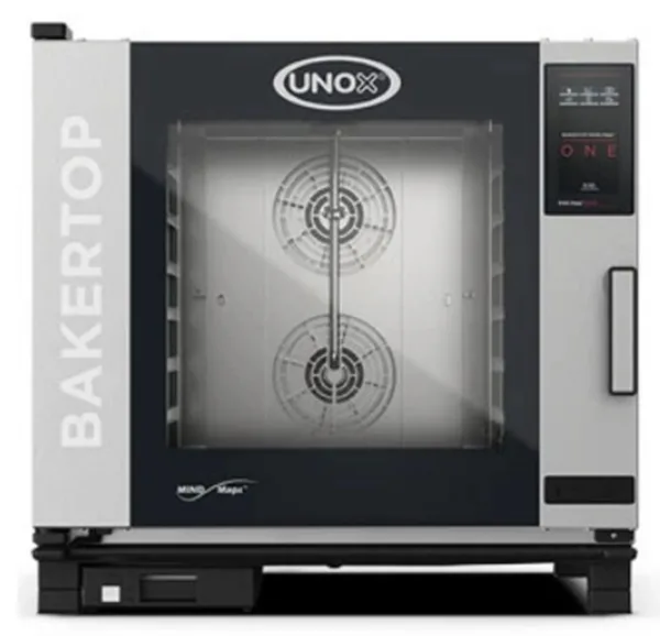 Unox 6 Tepsili Bakertop One Combi Elektrikli Patisseri Fırın Dijital 40x60 cm XEBC-06EU-E1RM