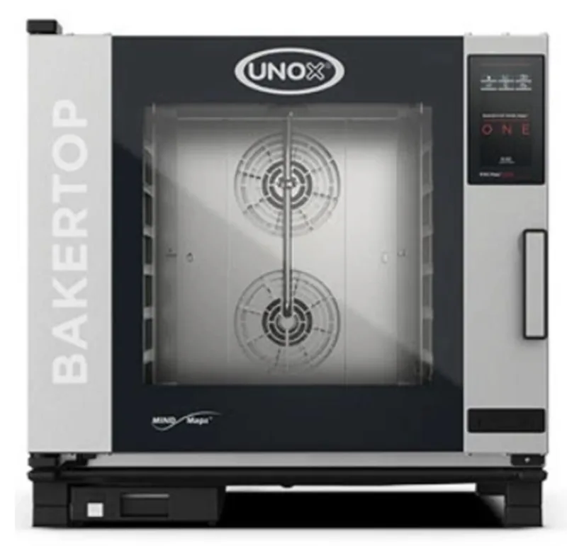 Unox 6 Tepsili Bakertop One Combi Elektrikli Patisseri Fırın Dijital 40x60 cm XEBC-06EU-E1RM