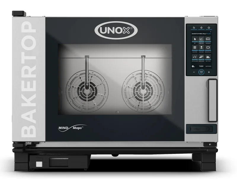Unox 4 Tepsili Bakertop Plus Combi Fırın Elektrikli Patisseri Dijital  40x60 cm XEBC-04EU-EPRM