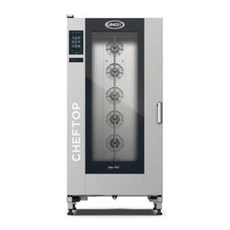 Unox Gazlı Combi Fırın Dijital Cheftop Plus 20 GN 1/1 Kapasiteli XEVL-2011-GPRS