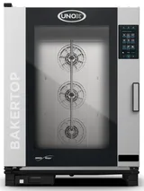 Unox Gazlı Patisseri Combi Fırın Dijital Bakertop Plus 10 Tepsili Fırın 40x60 cm XEBC-10EU-GPRM - 1
