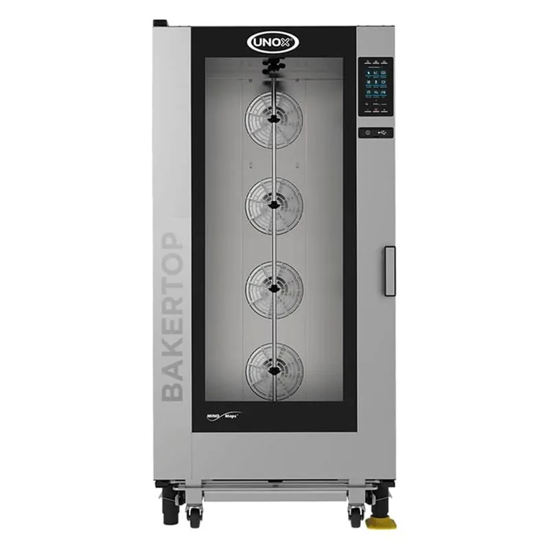Unox Gazlı Patisseri Combi Fırın Dijital Bakertop Plus 16 Tepsili 40x60 cm XEBL-16EU-GPRS