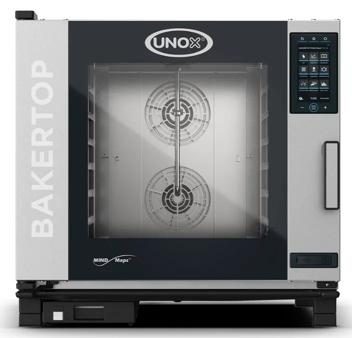 Unox 6 Tepsili Combi Fırın Gazlı Bakertop Plus Dijital XEBC-06EU-GPRM