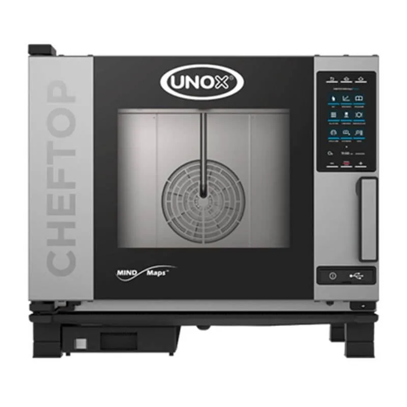 Unox Plus Elektrikli Cheftop Combi Fırın 5 GN 1/1 Kapasiteli XEVC 0511 EPRM