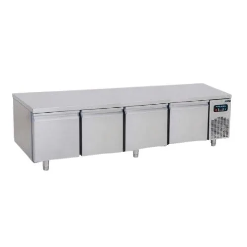 Frenox Dört Kapılı Cihaz Altı Buzdolabı Kısa 213x60x60 cm 304 Kalite USN4-SH-R290