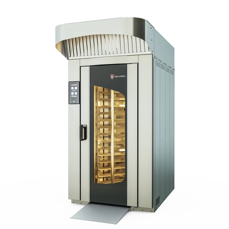 Venarro 14 Tepsili Arabalı Döner Patisserie Fırın Dijital Elektrikli DEF-P14/40A