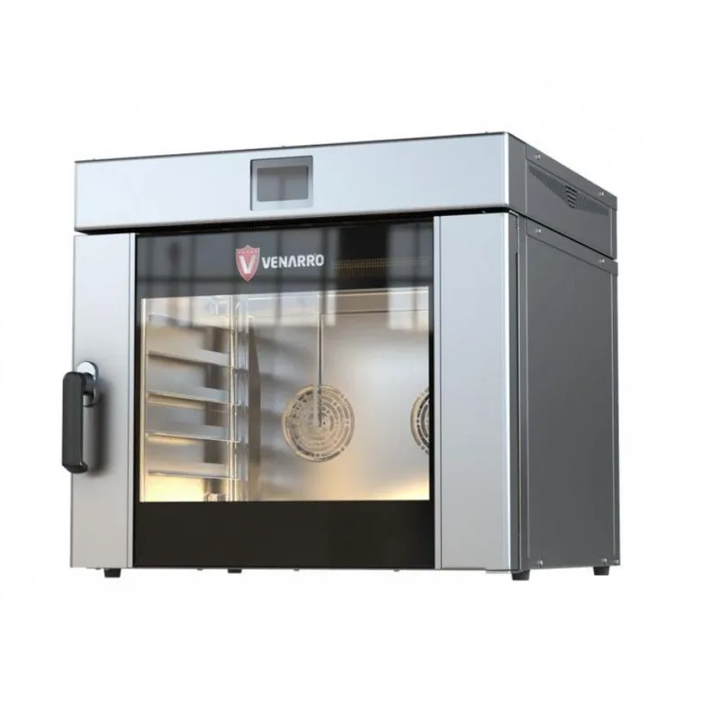 Venarro 6 Tepsili Patisserie Fırın Buharlı Yana Açılır Dijital Elektrikli DEF-P6YD
